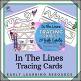 Fairy Tale Theme - In The Lines Tracing Task Cards for Ear