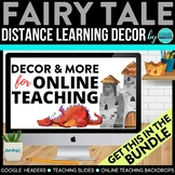 Fairy Tale Theme | Online Teaching Backdrop | Google Class