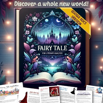 Preview of Fairy Tale Unit for Literary Analysis - Comprehensive Study Tools & Digital