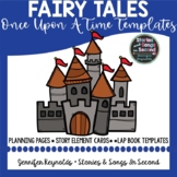 Fairy Tale Writing Activities - Once Upon A Time Templates