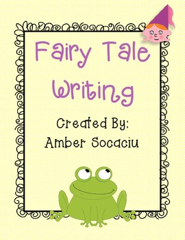 Preview of Fairy Tale Writing Activity