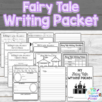 Preview of Fairy Tale Writing Packet UNIT BUNDLE