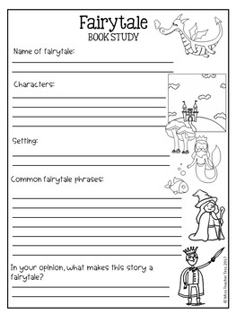 Fairy Tale Writing Unit by Miss Teacher Tess TPT