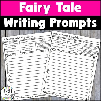 Preview of Fairy Tale Writing Prompts