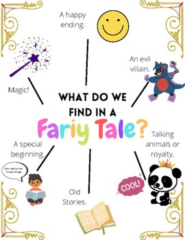 Preview of Fairy Tale and Folktale Graphic Anchor Chart