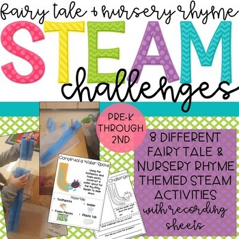 Fairy Tale and Nursery Rhyme STEM & STEAM Activities by Teach Glitter Grow