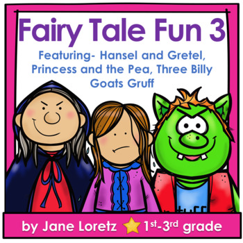 Preview of Fairy Tales 3 reader's theater, writing, activities, plays, puppets