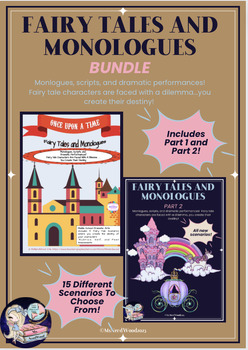 Preview of Fairy Tales And Monologues Bundle