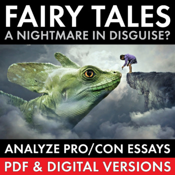 Preview of Fairy Tales Argument, Intro. for any Fairy Tale or Fantasy Unit PDF & Google App