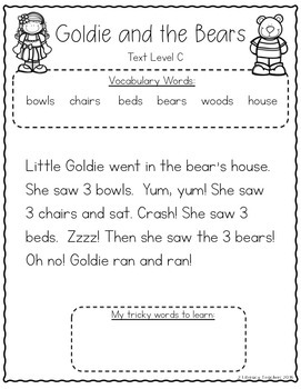 Fairy Tales: CCSS Aligned Leveled Passage and Activities Levels A - I