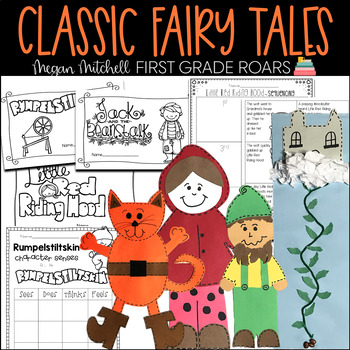 Preview of Fairy Tales Classic Stories Book Companion Reading Comprehension