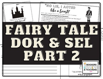 Preview of Fairy-Tales DOK & SEL Part 2 (Depth of Knowledge & Social, Emotional, Learning)