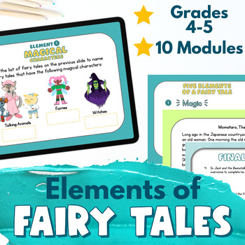 Preview of Fairy Tales Elements of a Fairy Tale