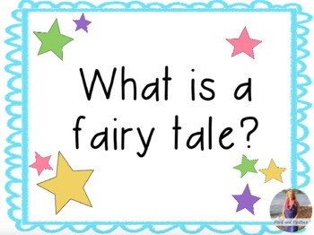 Preview of Fairy Tales Introduction!