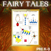 Fairy Tales Pattern Block Mat Printables & Worksheets
