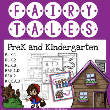 Preview of Fairy Tales - PreK and Kindergarten