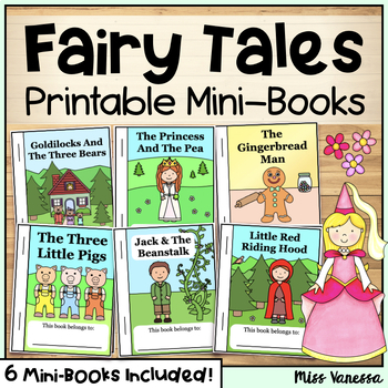 Preview of Fairy Tales Short Stories Easy-To-Read Mini-Books
