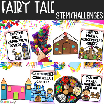 Preview of Fairy Tales STEM Challenges | STEM Activities