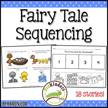 Preview of Fairy Tales Story Sequencing