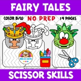 Fairy Tales | Trace and Cut Activities for Preschool and K