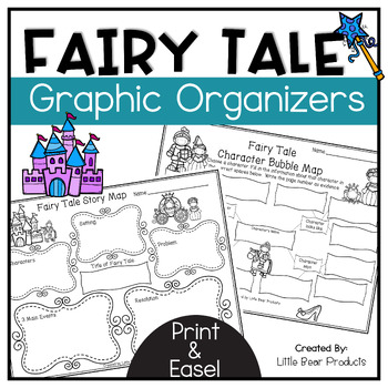 Preview of Fairy Tales Unit | Graphic Organizers | Reading Comprehension Activities