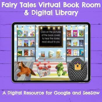 Preview of Fairy Tales Virtual Book Room & Digital Library