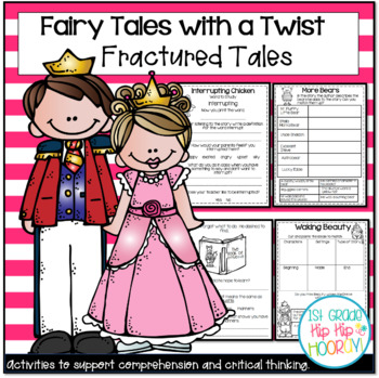 Preview of Fairy Tales with a Twist or Fractured Tales!