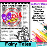 Fairy Tales Word Search : Early Finishers : Morning Work :