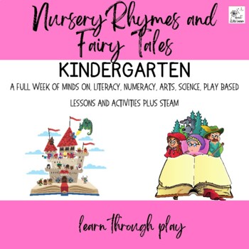 Preview of Fairy Tales and Nursery Rhymes full week of lessons and activities