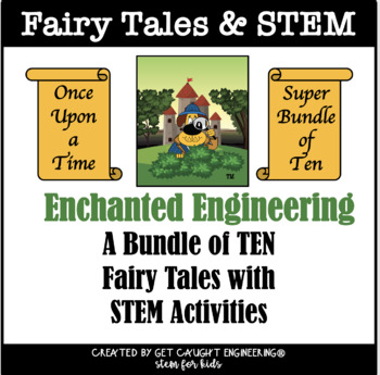 Preview of Fairy Tales and STEM | Bundle of TEN Hands-On Activities