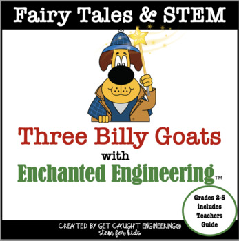 Preview of The Three Billy Goats Gruff - Fairy Tales and STEM
