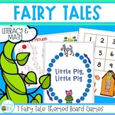 Fairy Tale Games for Literacy and Math Centers