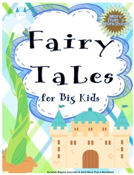 Preview of Fairy Tales for Big Kids (Creative ELA Activities)