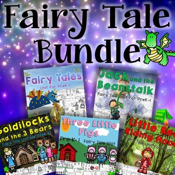 Preview of Fairy Tales for Kindergarten