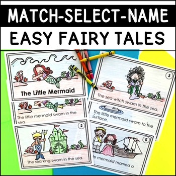 Preview of Fairy Tales for Sight Word Readers READING INTERVENTION Down Syndrome, Spec. Ed.