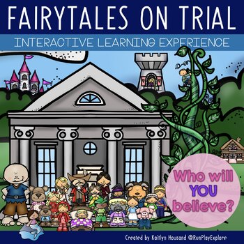 Preview of Fairy Tales on Trial (Fractured Fairy Tales & Point of View) BUNDLE