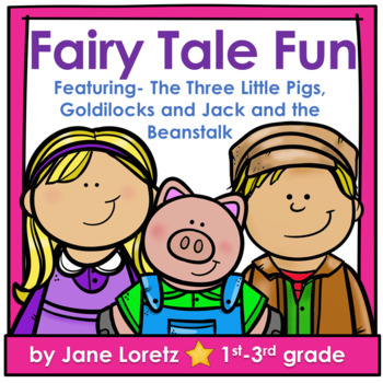 Preview of Fairy Tales reader's theater,  activities,  writing,  plays 1st grade 2nd grade