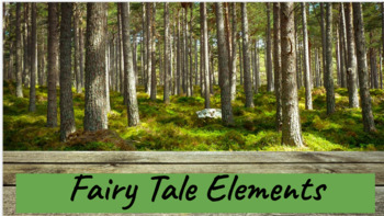 Preview of Fairy tale story elements 