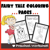 Fairy Tales Coloring Pages | Fairytales Coloring Sheets | 