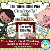 Fairytale Bundle!  Three Critical Thinking Activities (1st