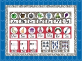 Fairytale Castle Alphabet Line and Number Posters