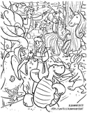 Fairytale Coloring Page, Coloring Pages, Story, Books, Act