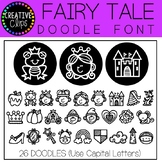 Fairytale Doodle FONT {Creative Clips Clipart}