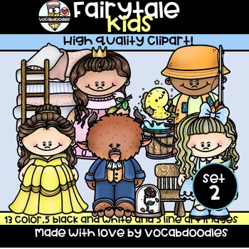 Preview of Fairytale Kids-Set 2