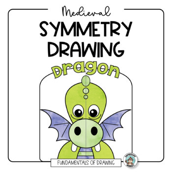 Preview of Symmetry Drawing  - Fairytale & Medieval Art Lesson