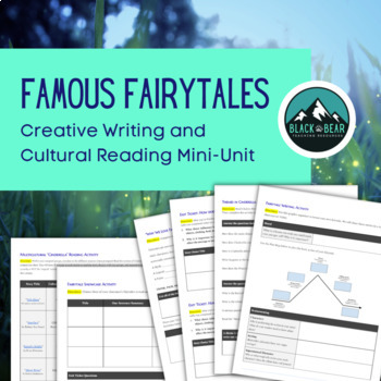 Preview of Fairytale Mini-Unit (Multicultural Reading and Creative Writing!) 