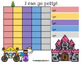 Fairytale Princess Potty Training Chart