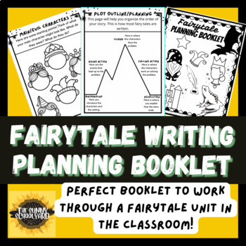 Preview of Fairytale Writing Planning Booklet
