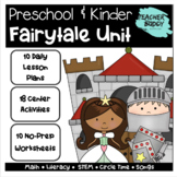 Fairytales - Preschool Unit with lessons, center activitie