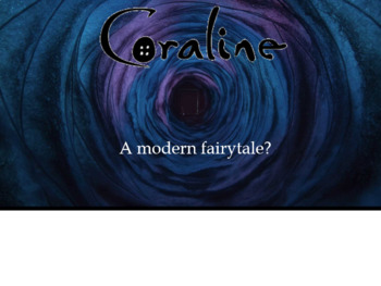 Preview of Fairytales and "Coraline"